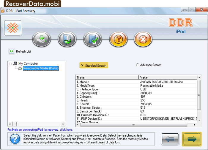 iPod Data Retrieval Software
